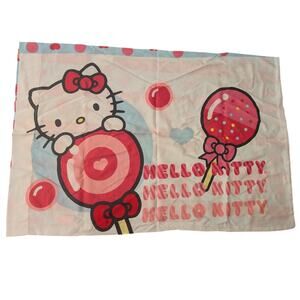 2012 Sanrio Hello Kitty Pillowcase (Candy, Lollipop)